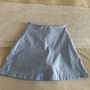 Girlfriend Collective Blue Skirt Size Small